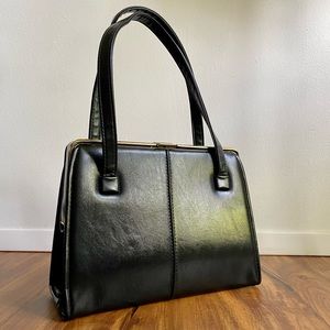 VTG 1960s Leather Handbag
